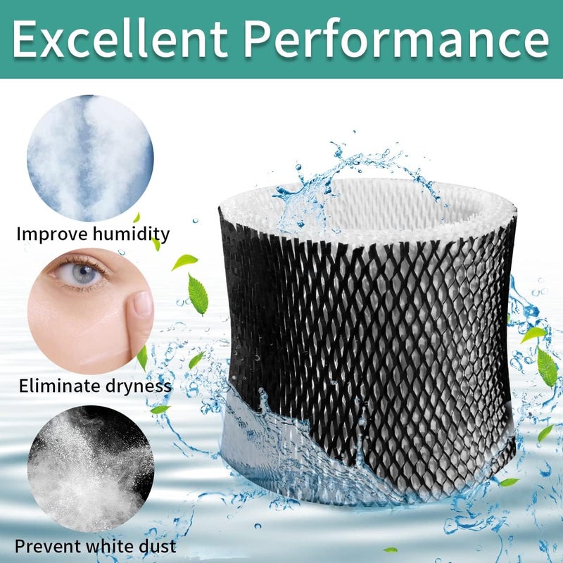 SUNRRA HWF64 Humidifier Filter for Sunbeam Humidifier Filter B, SCM1746, Long-Last & Sturdy, Fits Holmes HM1746, HM-1745 and Bionaire BWF64, 6 Pack - Image 3